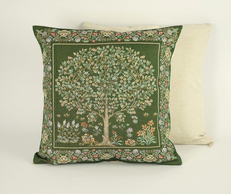 Poszewka gobelinowa Drzewko szczęścia zielone