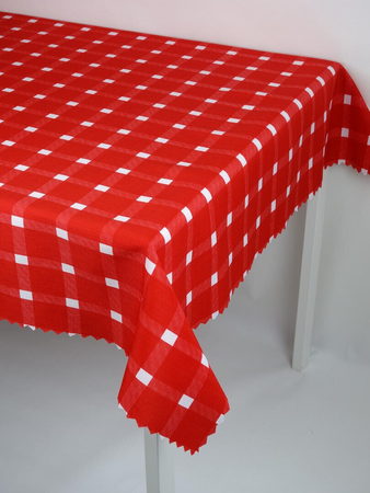 Obrus "Kratka klasyczna" - ząbek