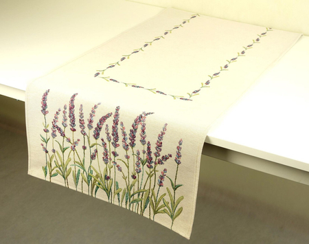 Szarfa gobelinowa 45x140 - Lawenda 19