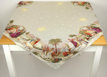 Serweta gobelinowa świąteczna 100x100 - SW279