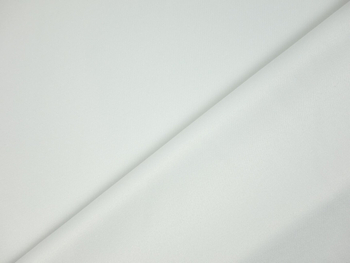 Tkanina obrusowa gładka z bawełną - biała