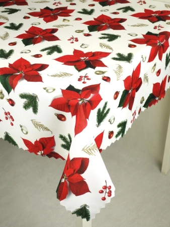 Obrus świąteczny na Boże Narodzenie SW10 - ząbek