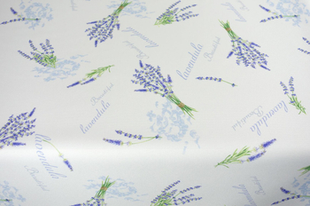 Tkanina obrusowa  drukowana "Lawenda 3"