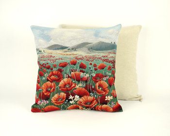 Poszewka gobelinowa wiosenna Maki - 138