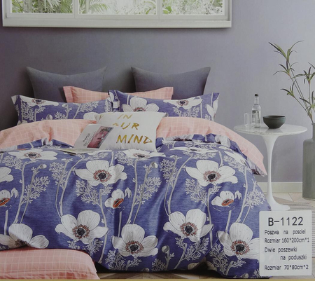 Pościel bawełniana 160x200 - B-1122