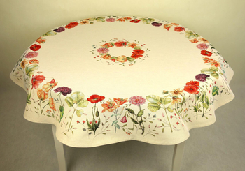 Obrus gobelinowy okrągły 025 - średnica  140 cm