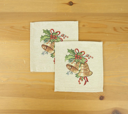 Serwetka świąteczna gobelinowa 18x18 cm - SW405