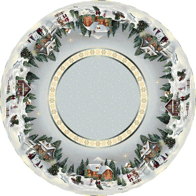 Obrus gobelinowy okrągły  SW247 - średnica  140 cm