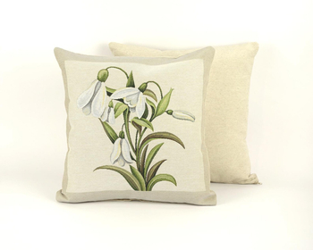 Poszewka gobelinowa "Przebiśniegi"