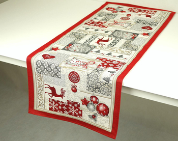 Bieżnik gobelinowy świąteczny 40x100 - B-SW293