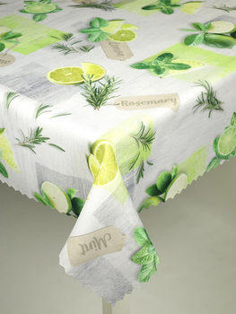 Obrus "Cytryny" - ząbek