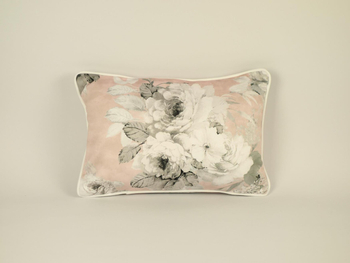 Poduszka welwetowa - Ginebra - różowa