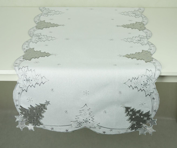Bieżnik haftowany świąteczny 60 x 120 cm - SH65W