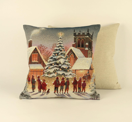 Poszewka gobelinowa świąteczna -  429
