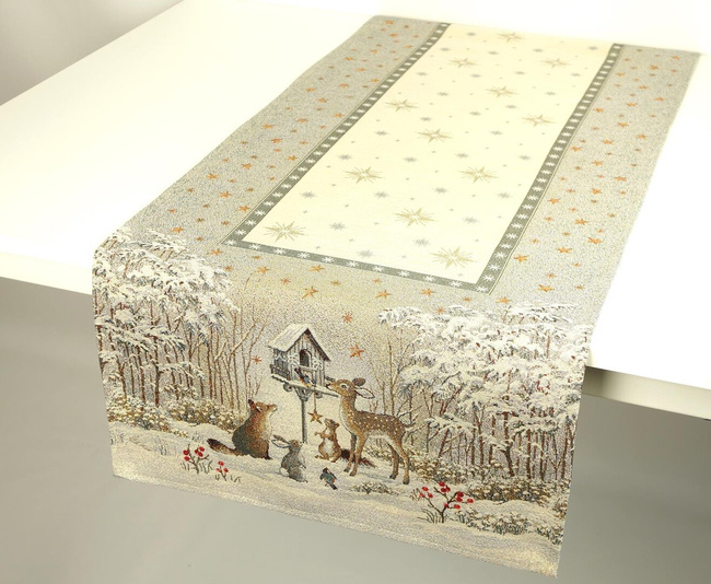 Bieżnik gobelinowy świąteczny 45x180 - SW235