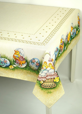 Wielkanocny obrus gobelinowy 240 x 140  - W301