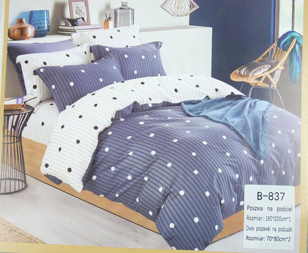 Pościel bawełniana 160x200 - B-837