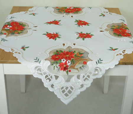 Serweta haftowana świąteczna 85 x 85 cm - 8142