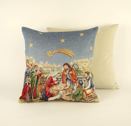 Poszewka gobelinowa świąteczna Betlejem